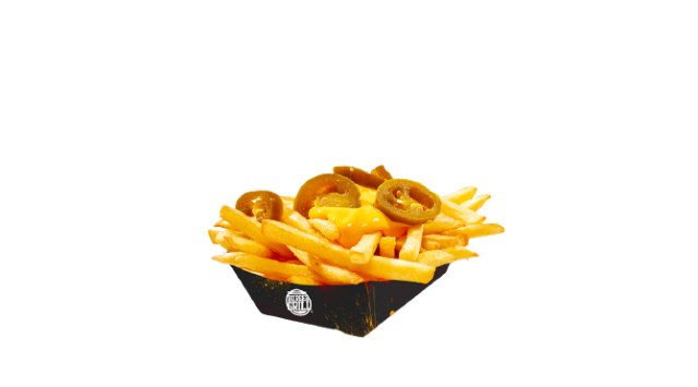 Frites cheddar jalapenos (+2,50€)