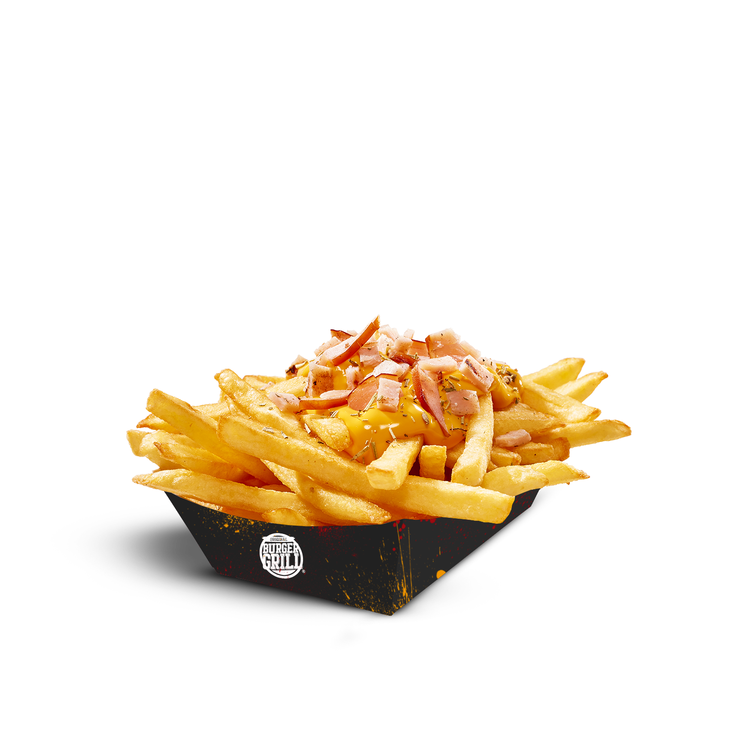 Frite Cheddar Bacon Original Burger Grill